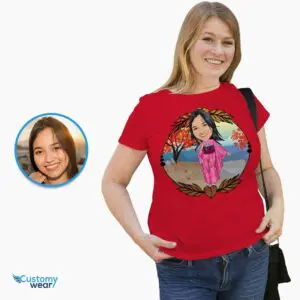 Transform Your Photo into a Custom Japanese Tee – Personalized Travel Lover Gift Adult shirts www.customywear.com