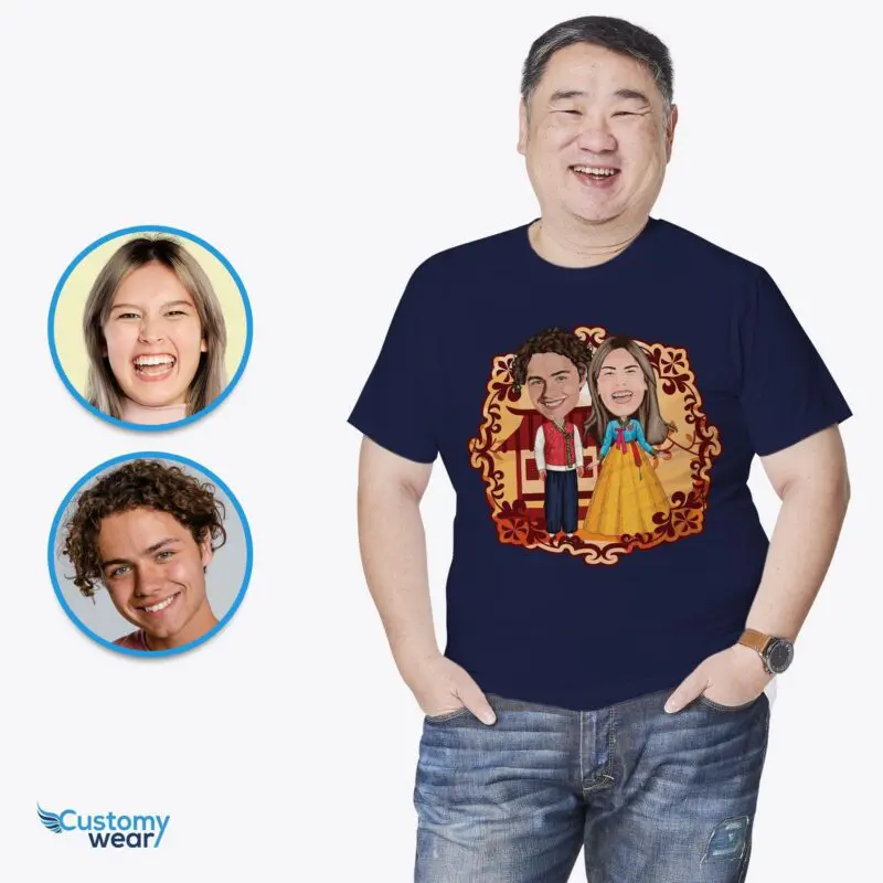 Custom Korean Couples Shirts – Personalized Long Distance Gift Adult shirts www.customywear.com