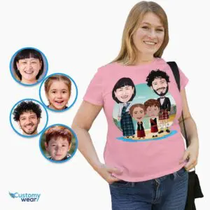 Personalized Scottish Family Shirts | Custom Photo Tees Adult shirts www.customywear.com