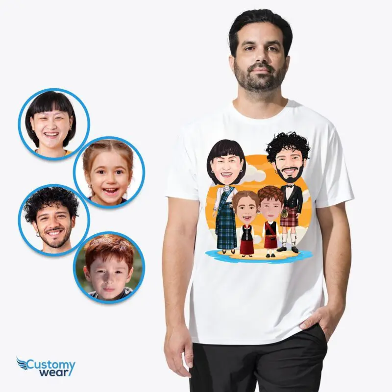 Custom Scottish Family Shirts | Personalized Scotland Trip Tee Adult shirts www.customywear.com
