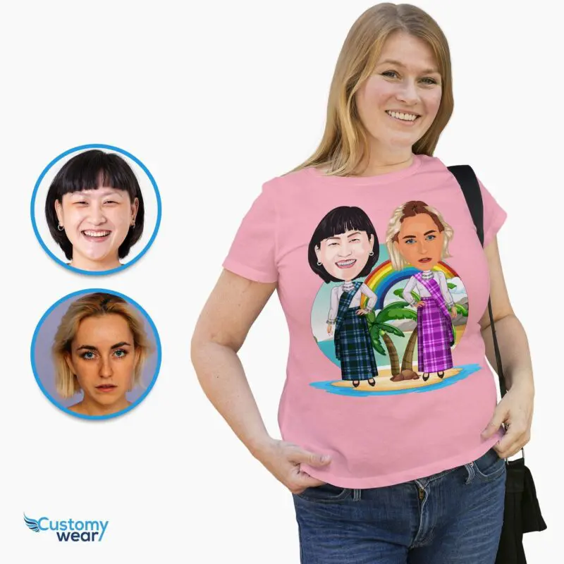 Personalized Custom Scottish Shirt | Lesbian Couples Gift LGBTQ www.customywear.com