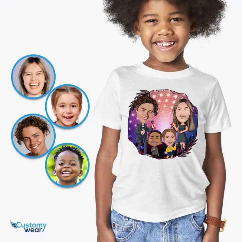 Custom Singer Family Youth Shirt | Singers Gifts for Young Boys Axtra - ALL vector shirts - male www.customywear.com