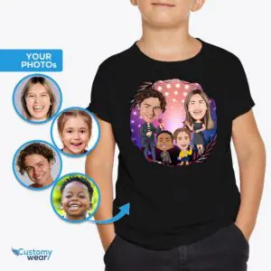 Custom Singer Family Youth Shirt | Singers Gifts for Young Boys Axtra - ALL vector shirts - male www.customywear.com