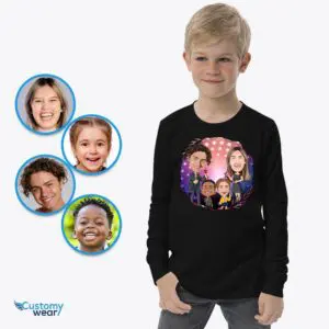 Custom Singer Family Youth Shirt | Singers Gifts for Young Boys Axtra - ALL vector shirts - male www.customywear.com