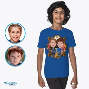 Custom Teacher Siblings Shirt | Inspirational T-Shirt for Kids and Students Axtra - ALL vector shirts - male www.customywear.com