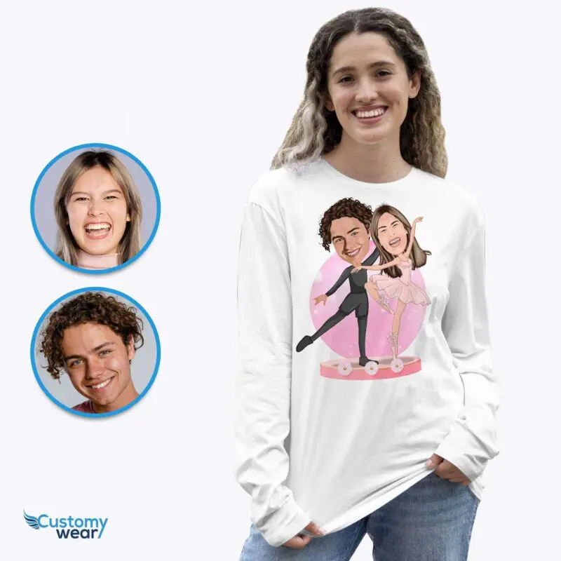 Custom Ballerina Couples Shirts | Personalized Gifts for Her Adult shirts www.customywear.com