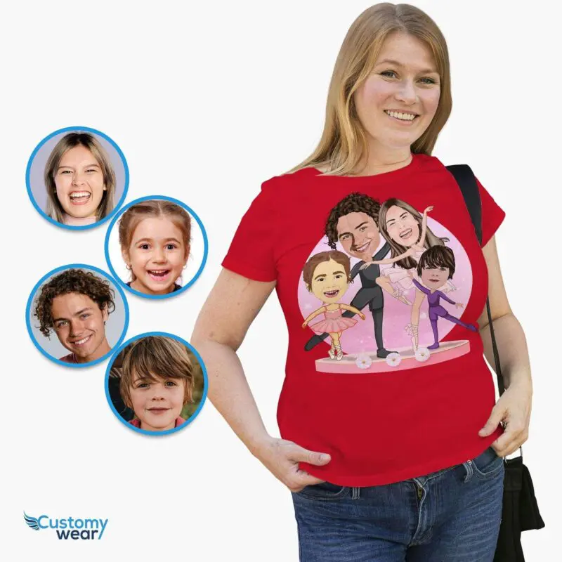 Custom Ballet Family Shirt | Personalized Ballet Gift Tee Adult shirts www.customywear.com