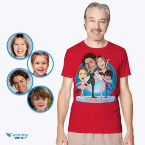 Custom Ballet Family Shirt for Men | Personalized Dance Inspired Tee Adult shirts www.customywear.com