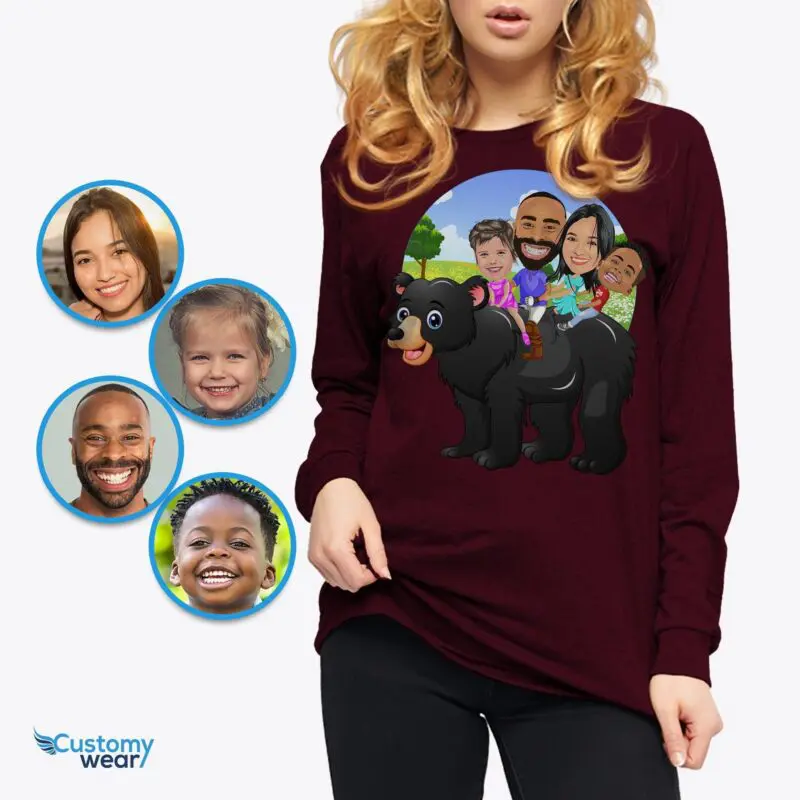 Custom Bear Family Shirt | Mama Bear Funny Mom Hunting Gift Adult shirts www.customywear.com