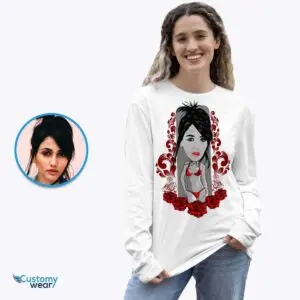 Transform Your Photo into a Custom Bikini Girl Retro T-Shirt – Personalized Vintage Tee Adult shirts www.customywear.com