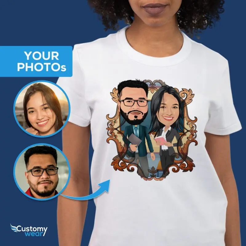 Transform Your Photos into Custom Teacher Couple Shirts – Personalized Gifts Adult shirts www.customywear.com