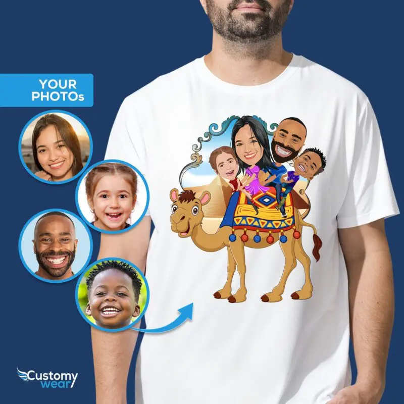 Create Your Personalized Camel Adventure Tee | Custom Family Desert Shirt Adult shirts www.customywear.com