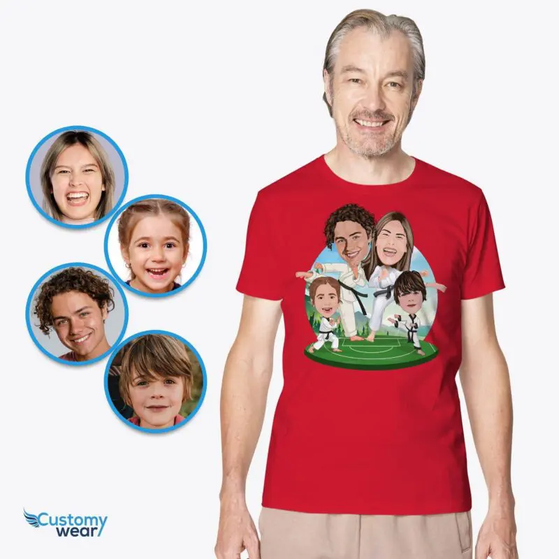 Custom Karate Family Shirts – Personalized Martial Arts Gift for All Ages Adult shirts www.customywear.com