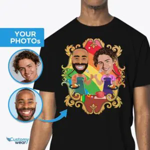Custom Cooking Gay Shirt – Personalized LGBTQ+ Kitchen Gift Axtra - ALL vector shirts - male www.customywear.com