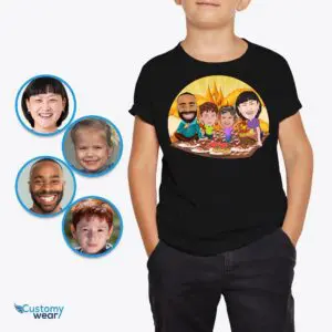 Custom Picnic Family Youth Shirt – Ideal Outdoor Adventure Gift for Sunny Days Axtra - ALL vector shirts - male www.customywear.com