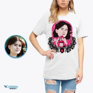 Personalized Selfie T-Shirt for Women | Custom Photo Tee Adult shirts www.customywear.com