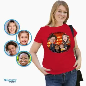 Transform Your Photos to Custom Singer Family Shirts | Personalized Music Teacher Gift Adult shirts www.customywear.com