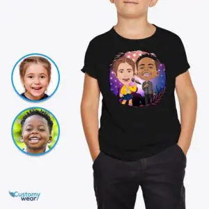 Personalized Singer Siblings Youth Shirt | Youth Singing Gifts Axtra - ALL vector shirts - male www.customywear.com