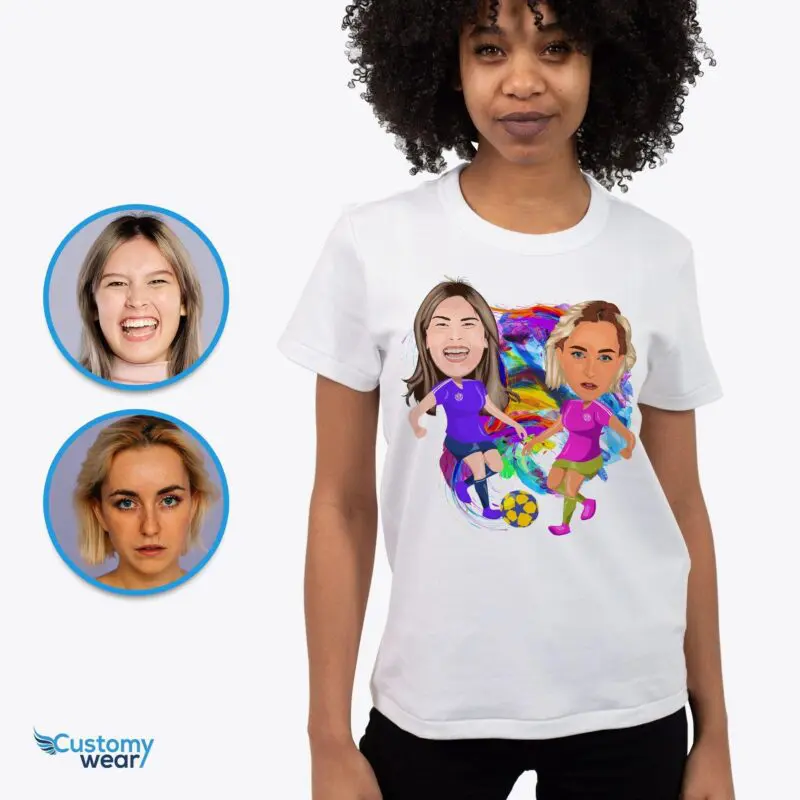 Personalized Soccer Shirt | Lesbian Football Tee – Birthday & Wedding Gift Custom arts - soccer player www.customywear.com