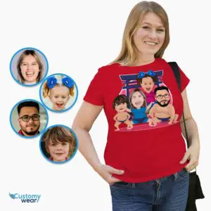 Create Lasting Memories with Your Personalized Sumo Family Tee | Japanese Harajuku Shirt Adult shirts www.customywear.com