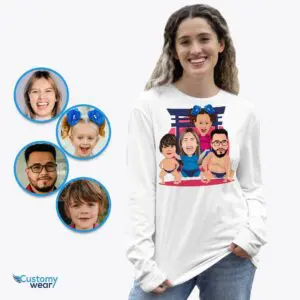 Create Lasting Memories with Your Personalized Sumo Family Tee | Japanese Harajuku Shirt Adult shirts www.customywear.com