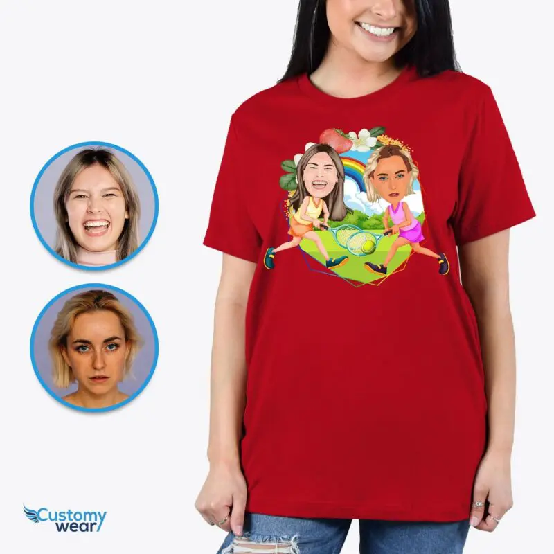 Custom Tennis Player Shirt | Personalized Lesbian Girlfriend Gift Axtra - ALL vector shirts - male www.customywear.com