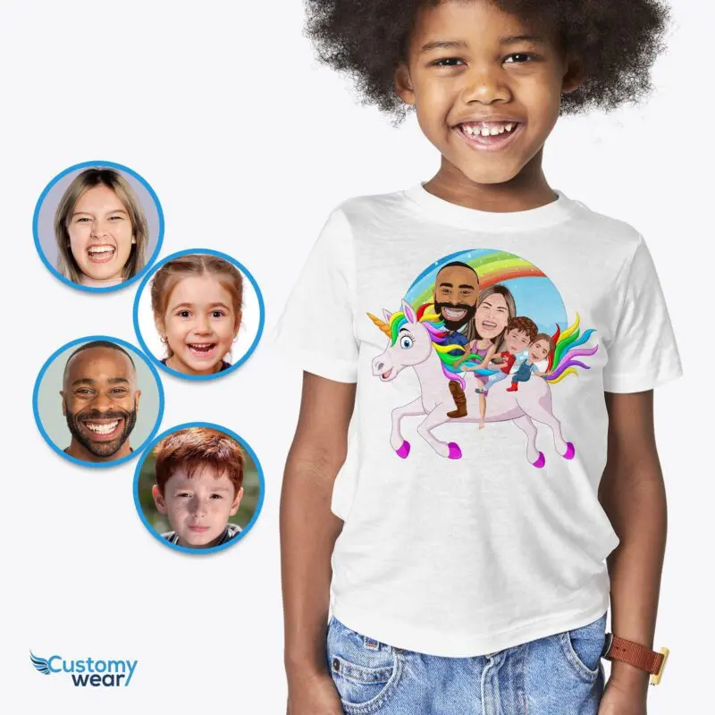 Custom Unicorn Family Shirts | Personalized Adventure Tees Adult shirts www.customywear.com