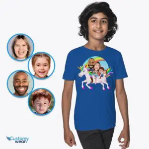 Custom Unicorn Family Shirts | Personalized Adventure Tees Adult shirts www.customywear.com