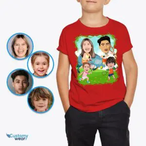 Transform Your Family into Custom Tennis Players – Personalized Youth Tennis Family Shirt for Boys Axtra - ALL vector shirts - male www.customywear.com