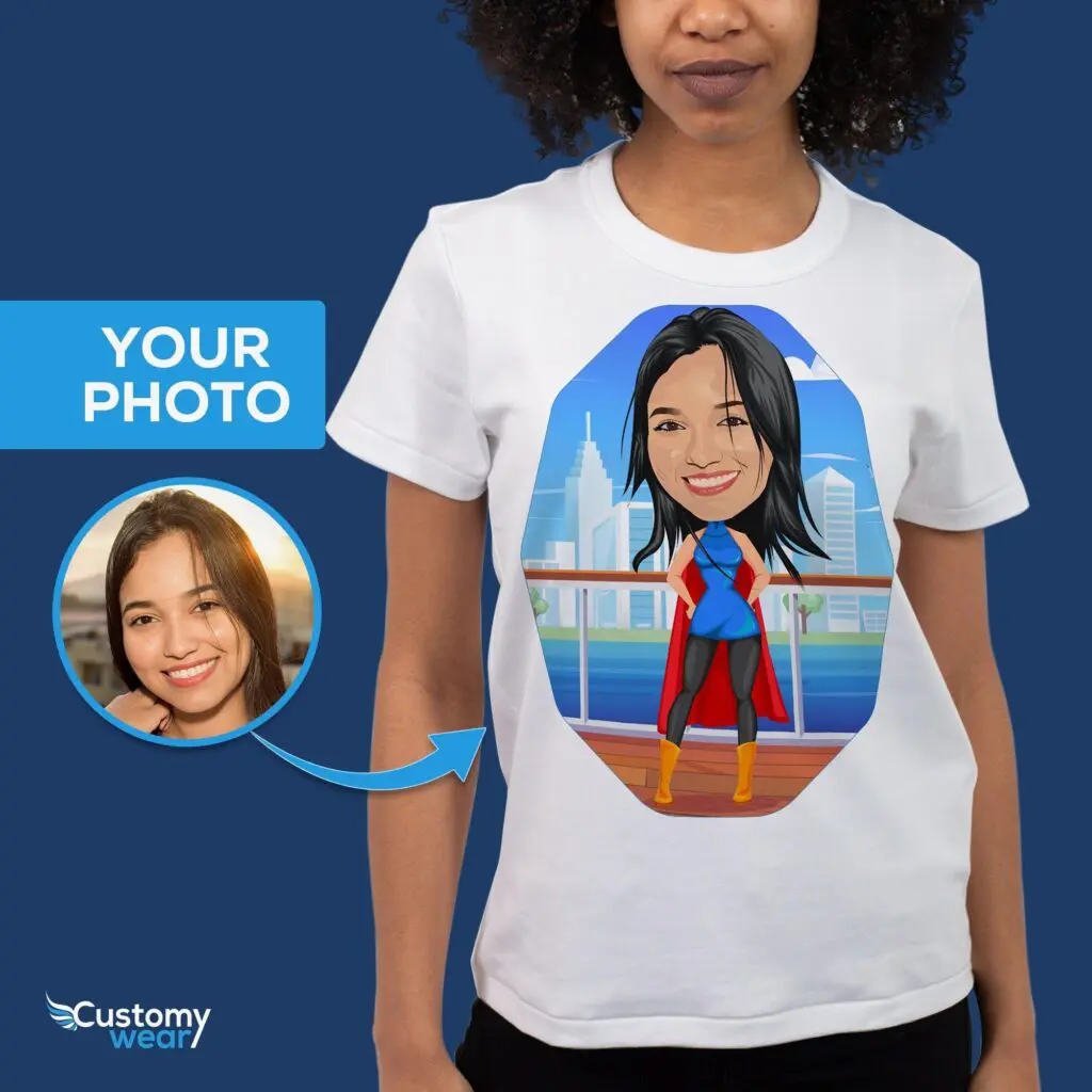 Custom Female Superhero Comic Shirt – Personalized Heroic Tee Adult shirts www.customywear.com