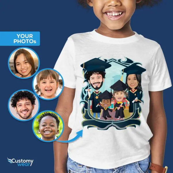 Personalized Graduation Family T-Shirts – Customized Youth & Adult Tees Axtra - Graduation www.customywear.com