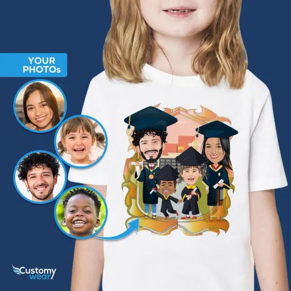 Custom Graduation Family T-Shirts – Personalize Your Celebration Adult shirts www.customywear.com