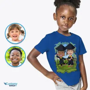 Custom Graduation Siblings T-Shirts – Personalized Kids Preschool Gift Axtra - Graduation www.customywear.com