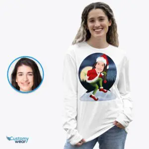 Custom Grinch Movie T-Shirt for Women – Personalized Poster Style Tee Adult shirts www.customywear.com