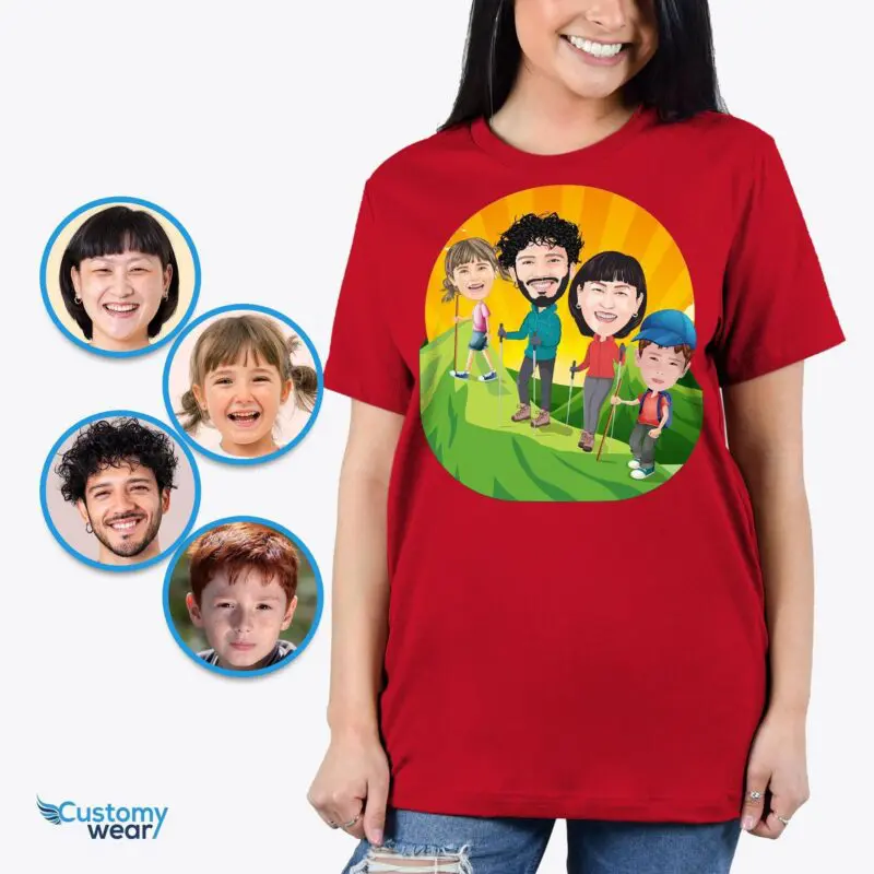 Custom Hiking Family Shirts – Personalized Memorial Adventure Tee Adult shirts www.customywear.com