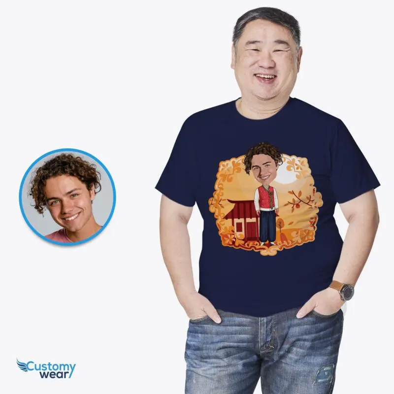 Custom Korean Man Shirt | Personalized Traditional Dress Travel Tee Adult shirts www.customywear.com