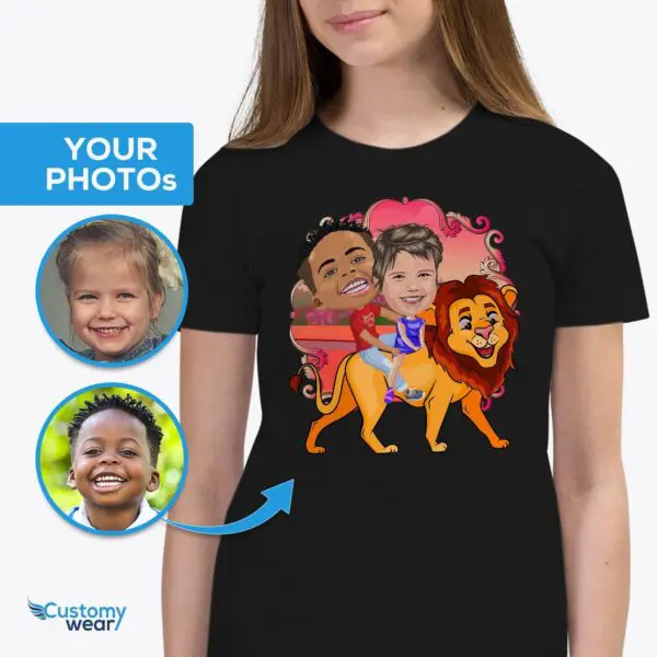 Custom Lion King Siblings Shirt | Personalized Kid’s Funny Gift Axtra - ALL vector shirts - male www.customywear.com