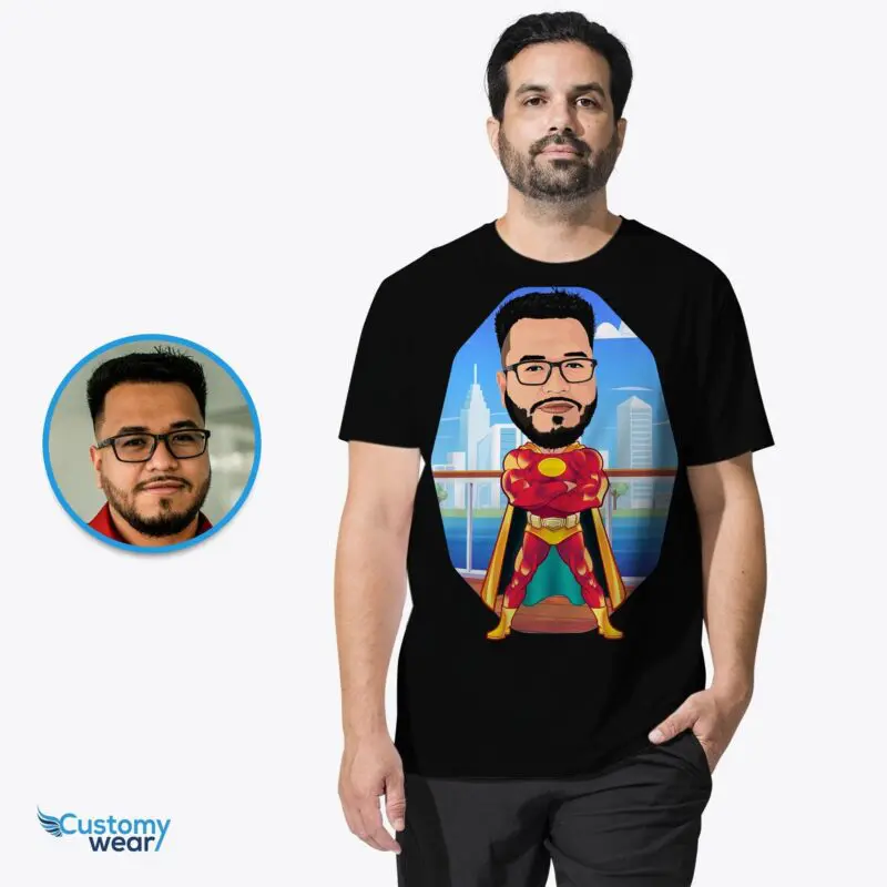 Personalized Male Superhero Custom Shirt | Create Your Own Hero Tee Adult shirts www.customywear.com