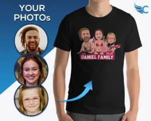 Custom T-Shirt | Personalized Gangster Family Tee | Transform Your Photo Adult shirts www.customywear.com