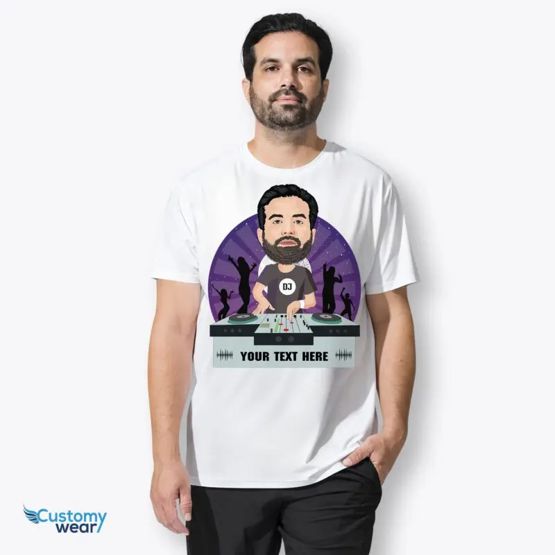 Custom DJ Masterpiece Shirt – Purple | Personalized Music Tee Custom arts : Dj T-shirts www.customywear.com