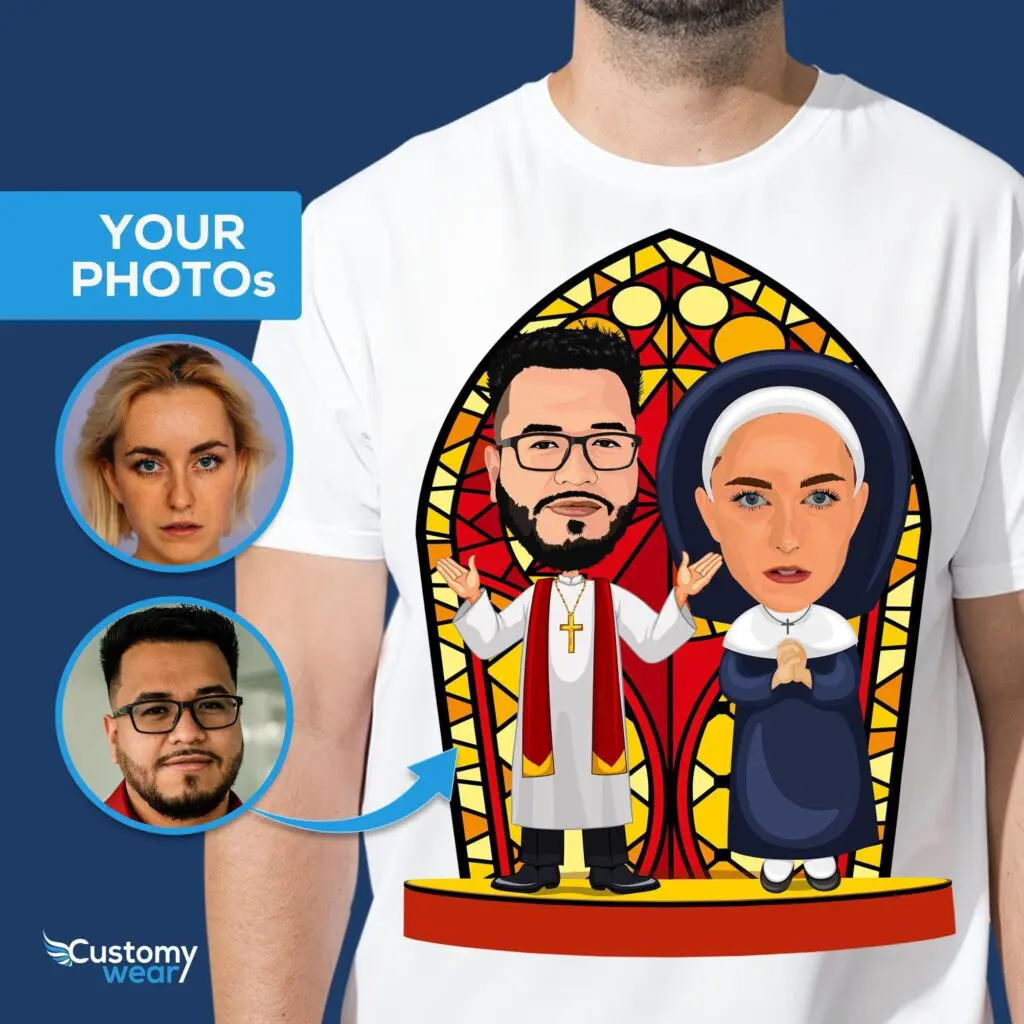 Personalized Priest and Nun Shirts – Custom Religious Uniform Tees Adult shirts www.customywear.com