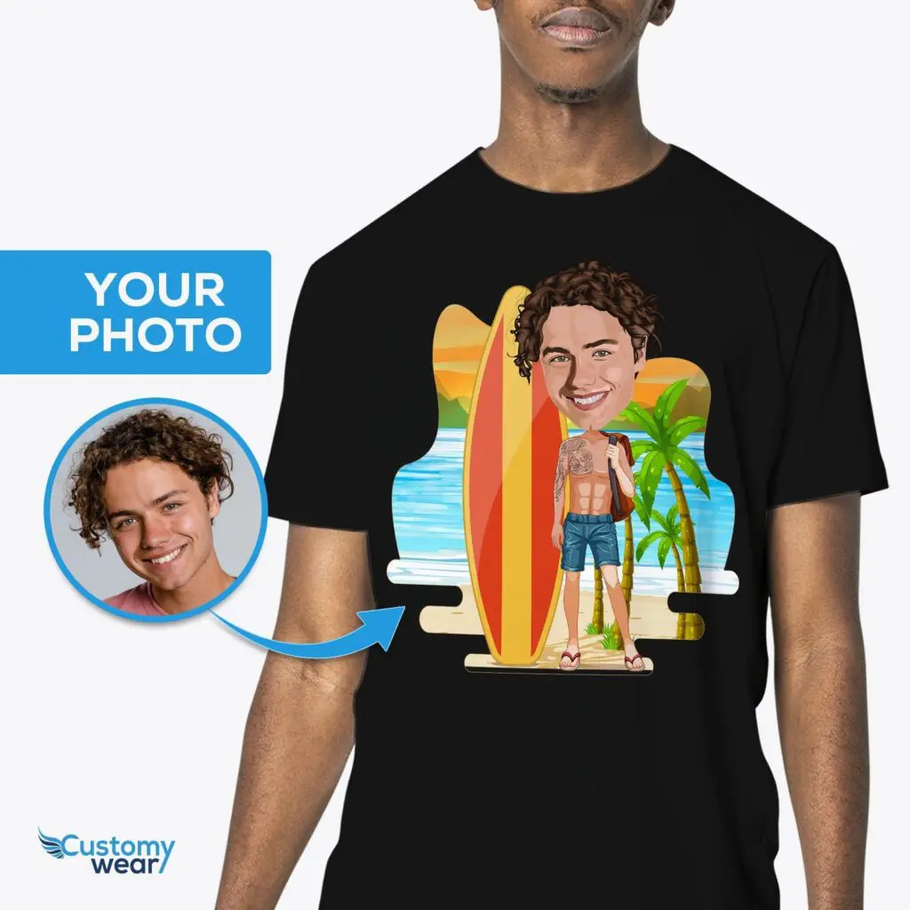 Catch Some Waves with Our Custom Sexy Surfer Man Shirt Adult shirts www.customywear.com