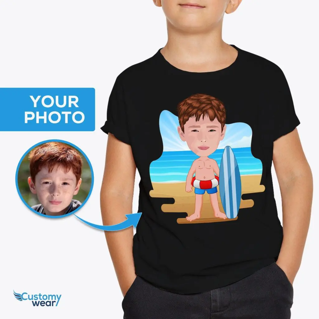 Custom Surfer Boy Youth Tee Axtra - ALL vector shirts - male www.customywear.com