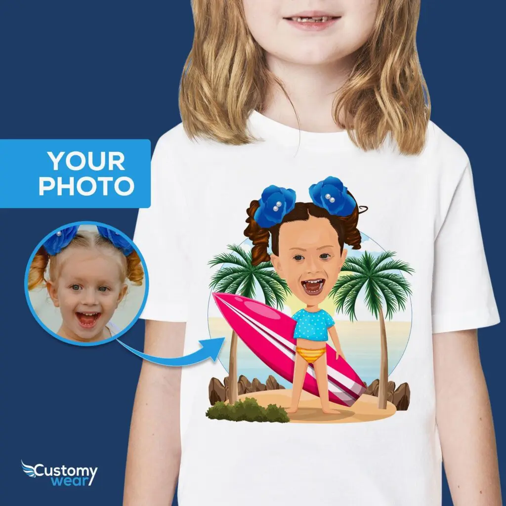 Custom Surfer Girl Youth Tee Axtra - ALL vector shirts - male www.customywear.com