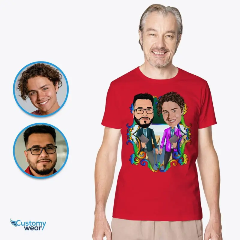 Personalized Teachers Gift – Custom T-Shirt for Educators Axtra - ALL vector shirts - male www.customywear.com