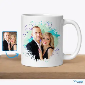 Personalized Custom Photo Mug for Future Wife | Engagement Special Gifts Custom arts - Color Splash www.customywear.com