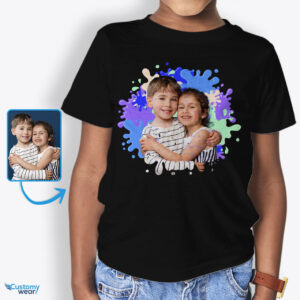 Personalized Custom T-Shirts for Your Kids: Design Your Own Tee Shirt Fun Custom arts - Color Splash www.customywear.com