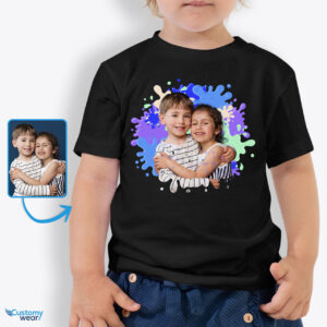 Creative Toddler Custom T-Shirts: Design Your Own Tee Shirt Adventure Custom arts - Color Splash www.customywear.com