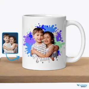 Personalized Kids Mug: Design Your Own Gifts for Your Children Custom arts - Color Splash www.customywear.com