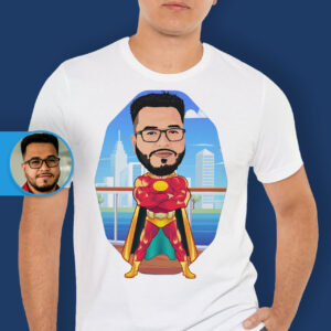 Mens Superman Shirt: Customized Heroic Apparel Axtra – Superhero – men www.customywear.com